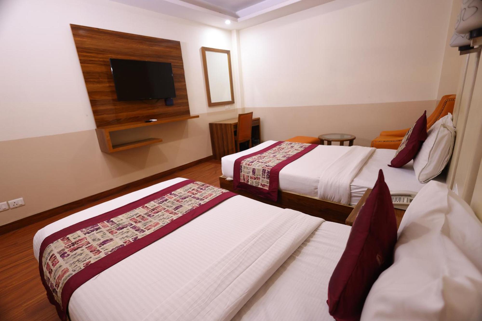 Airport Hotel Ramhan Palace Mahipalpur Nueva Delhi Exterior foto