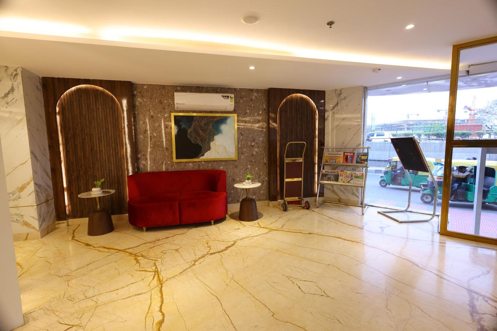Airport Hotel Ramhan Palace Mahipalpur Nueva Delhi Exterior foto